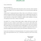 Ringraziamento da parte di FFC